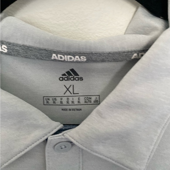adidas - Men's Heather Color Block Golf Polo - Size XL - Picture 3 of 6
